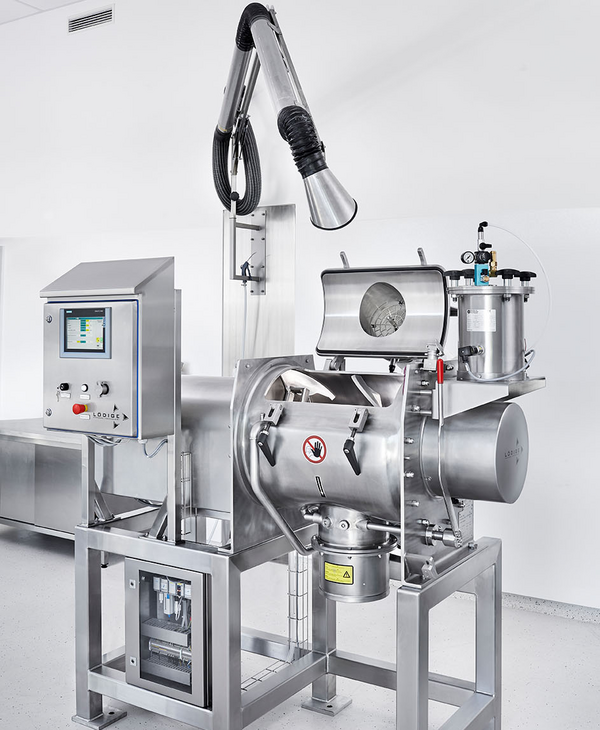 Machine from Lödige Maschinenbau for the cosmetics industry.